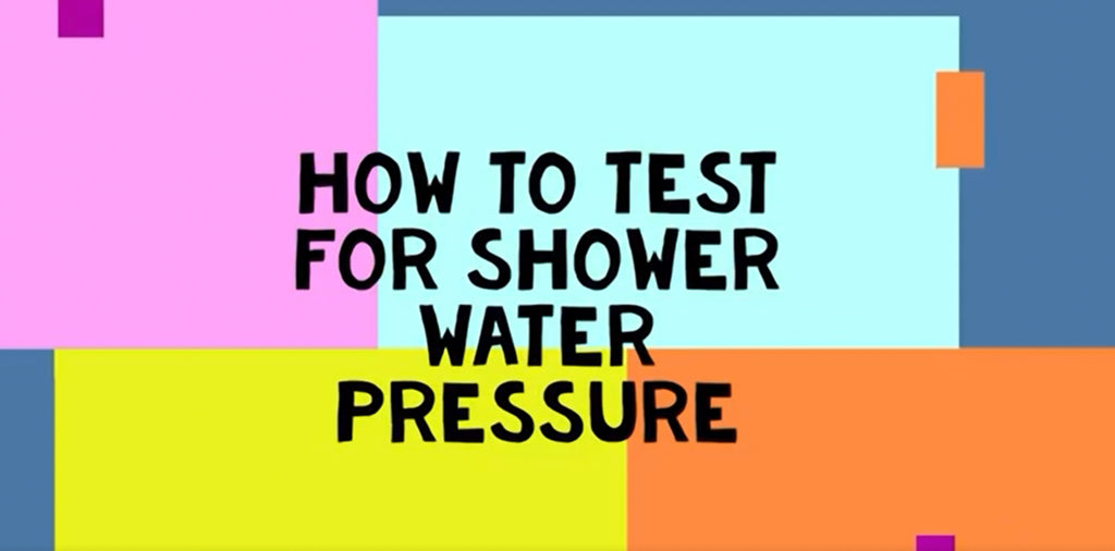How to check your shower water pressure at home